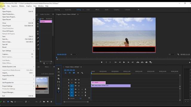 Crawling Text - Adobe Premiere Pro CC Class 2021 {Hindi}