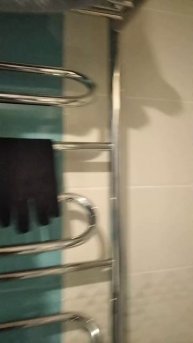 Полотенцесушитель водяной с полкой, 1000 x 500