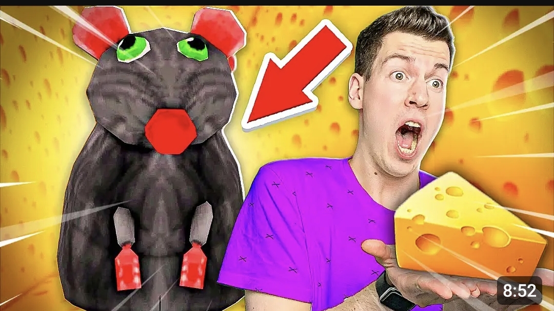 🧀🐁 ПОБЕГ От Самой ЗЛОЙ КРЫСЫ в ROBLOX ! СЫРНЫЙ ЛАБИРИНТ ! ВЛАДУС