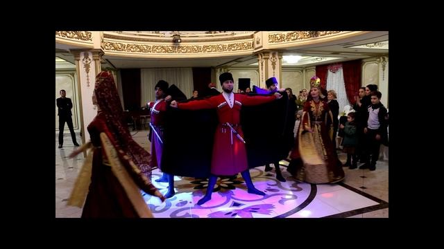 Свадьба Аслана и Анжелы  г. Черкесск - аул Сары - Тюз  клип 1