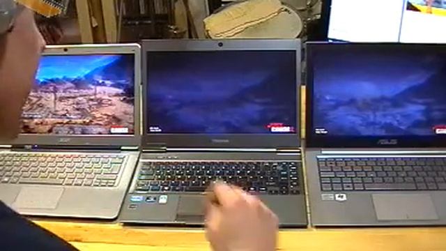 Ultrabook Trio Live Part 6 - Ultrabook Gaming Test