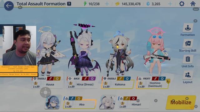 GIVEAWAY 3 MONTHLY, TENANG.... GA DIPUNGUT IURAN BULANAN! LIVE BLUE ARCHIVE
