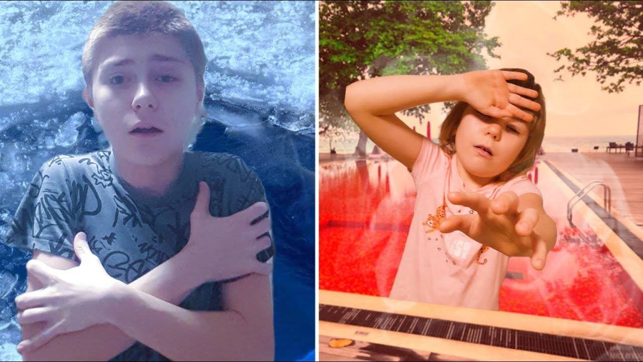 Холодный Бассейн VS Горячий Бассейн !