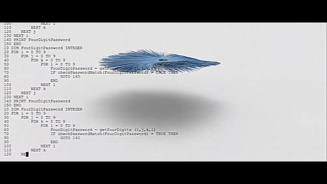 並行世界線 (Cinema 4D + X particles + Octane render)