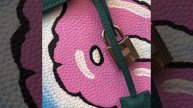 Cумка BIRKIN HERMES, роспись Alec Monopoly | TRENDS ART TEAM | кастомизация аксессуаров