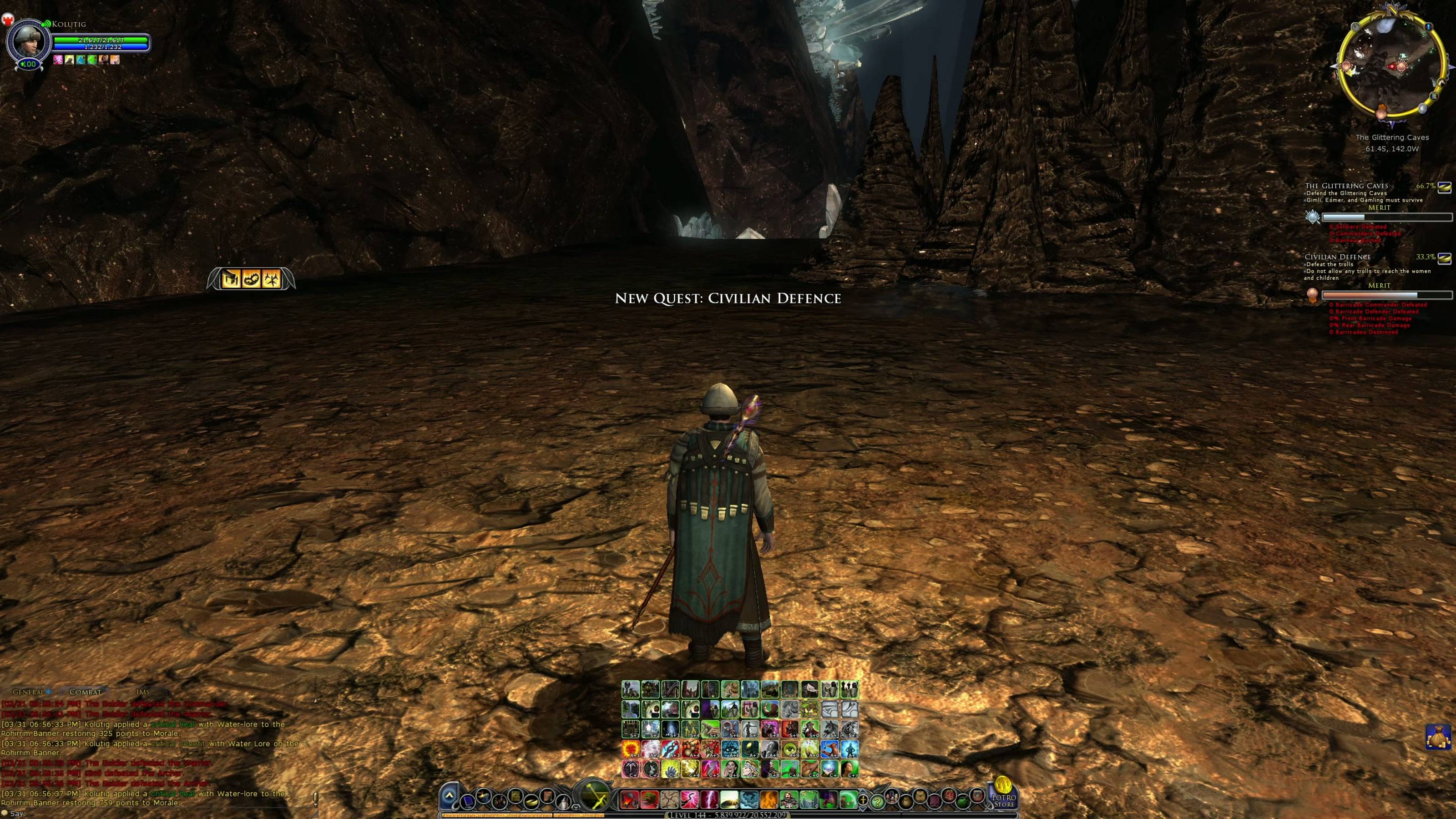 The Lord of the Rings Online, The Glittering Caves