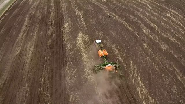 Демопоказ техники CLAAS и AMAZONE