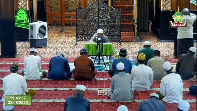 🔴22-08-22 - Kajian Kitab "Sullamuttaufiq" Oleh K.H. Muhammad Noor - Masjid Jami Banjarmasin