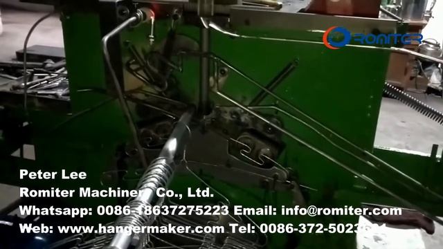 Автоматическая машина для изготовления вешалок в форме бабочки из стальной проволоки