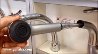Кухненски смесител с подвижен душ