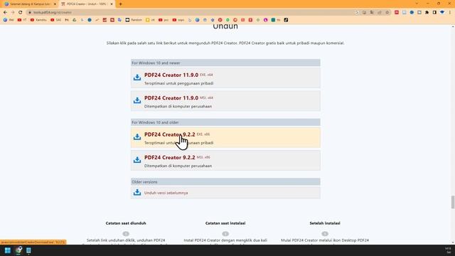 Cara Mengubah File Word ke PDF dengan aplikasi pdf24