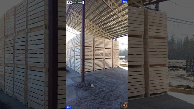 Производство ЩИТОВ, ящиков, поддонов #производствостанков #авсарх