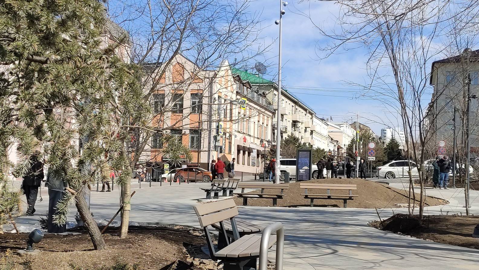 Море , новый сквер на набережной , Семёновская . Владивосток