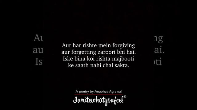 Second Chance - Anubhav Agrawal | Emotional Spoken Word Poetry