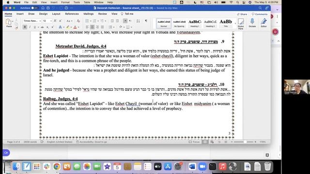 Devorah the Prophet: A Model of Leadership Irrespective of Gender