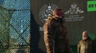Торжественное открытие выставки "Поток": участник операции священник Алексий