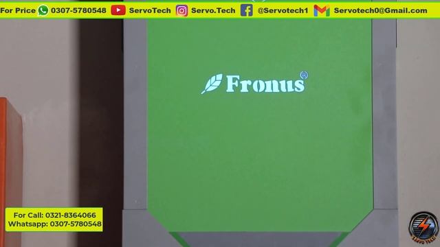 2Kw Solar System with Fronus Infineon Plus 4.2kw Hybrid Inverter PV 5000 | Risen 545w | Servo Tech