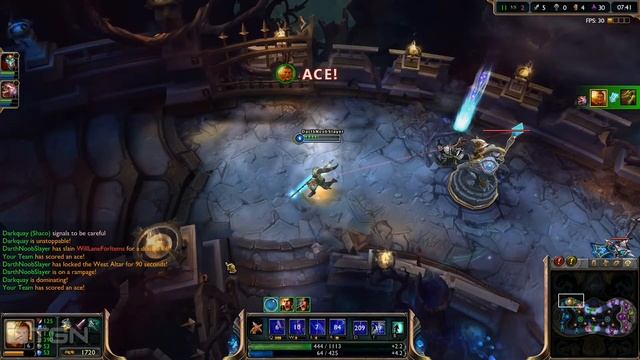 League of legends - Twisted Treeline - All glory to the tank minion