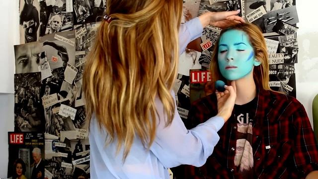 Sally Nightmare Before Christmas Inspired Makeup Tutorial w/ Daisy Dennis | Spooky Makeup
