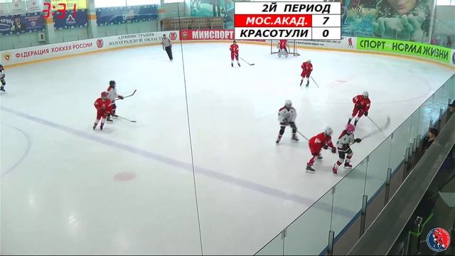 19.  "Московская академия хоккея" - "Красотули". Группа D