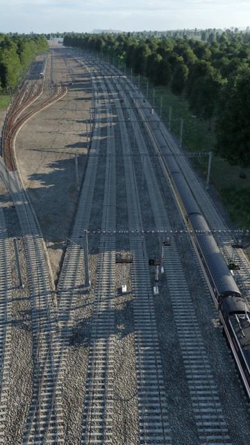 The Intercity 225 set on Transport Fever 2 #transportfever2 #foryou #intercity #shorts