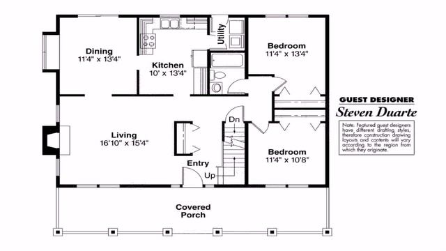 House Plans Narrow Lot Bungalow - Gif Maker  DaddyGif.com (see description)