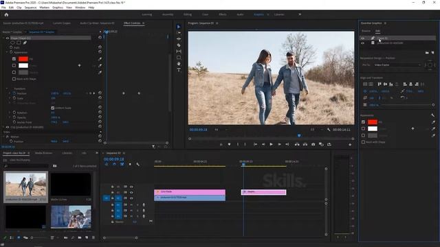 Track Matte Key Transitions in Premiere Pro CC 2020 | Class 19 | Urdu/Hindi