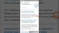 TELEFON VE TABLETLERİNİZE GTA 5 ONLİNE İNDİRİLİMİ