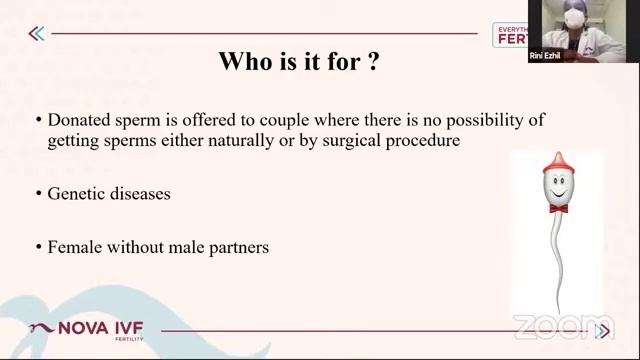 Advised Donor IVF. Watch Dr. Rini Ezhil, Nova IVF, Chennai as she takes you through the IVF process