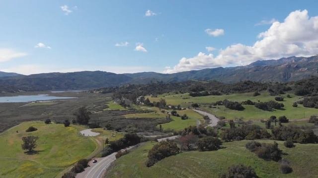 "Island Dream" original song by Robert Gray  - Ojai - Lake Casitas Drone video by Robert Gray