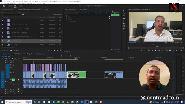 Premiere Pro Quick Tips 20 -  Nest Clip Layers Tutorial | Video Editing Tutorial hindi
