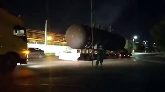Перевозка негабарита, высота 5.30