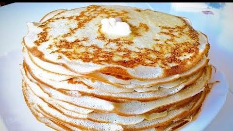 Как приготовить кружевные БЛИНЫ на молоке. БЕЗ СОДЫ, РАЗРЫХЛИТЕЛЯ И ДРОЖЖЕЙ!