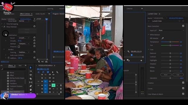 Video Editing | Adobe Premiere Pro | Warp Stabilizer | Image Stabilization  | Class 15
