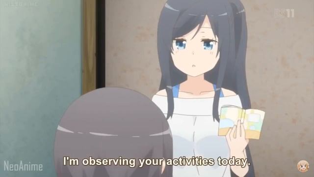 When a loli gets curious | sexy anime moments 14