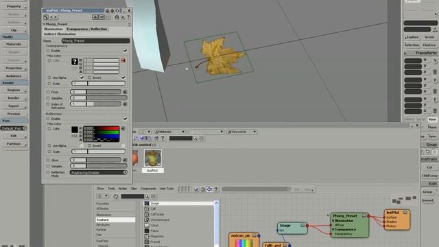 3. Instancing Leaves on Trees