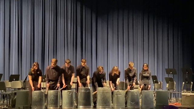 Monroe-Woodbury High School Percussionists Perform Stinkin’ Garbage