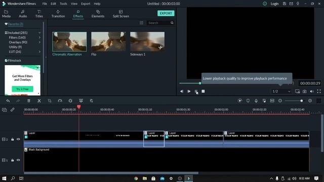 How to Make a Water Wave Intro in Filmora | EASY