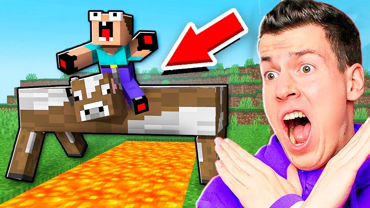 😱 ЗРЯ этот НУБ посмотрел *СЛОМАННЫЙ* Майнкрафт… | РЕАКЦИЯ