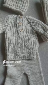 Костюмчик для новорожденных девочек и мальчиков.