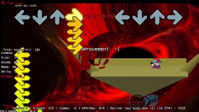 ENTRY HELL PLAZA full chart showcase(LOUD,BETA charts)