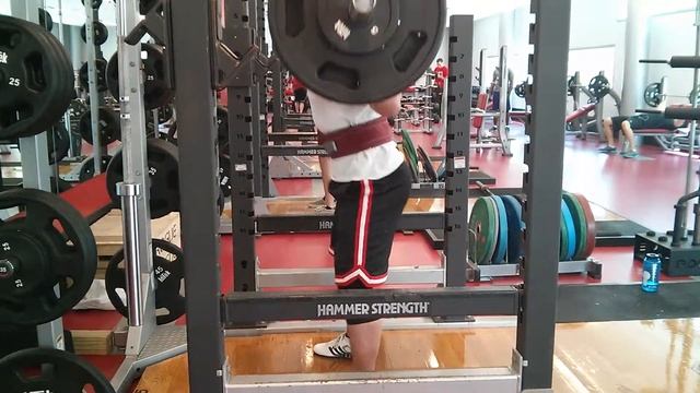 Squats 325 x 10