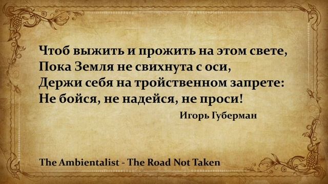 The Ambientalist GIF