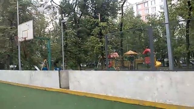 Поле Рязанский пр-кт, 73 (подготовка к турниру 29-07-2017)