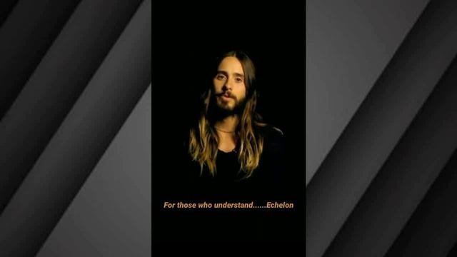Jared Leto wearing Black