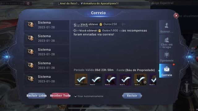 MU Origin 3 Abrindo 98 Baús do Mago Espectral, fechou até o Jogo será que caiu a ASA ?