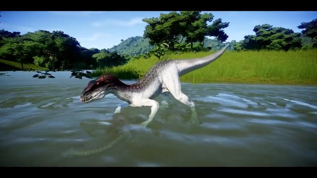 Apex Predator Hunt -  White Indoraptor Vs Tyrannosaurus Rex   Jurassic World Evolution
