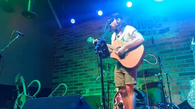 Performing a couple original songs at Soul Belly BBQ in Las Vegas, NV