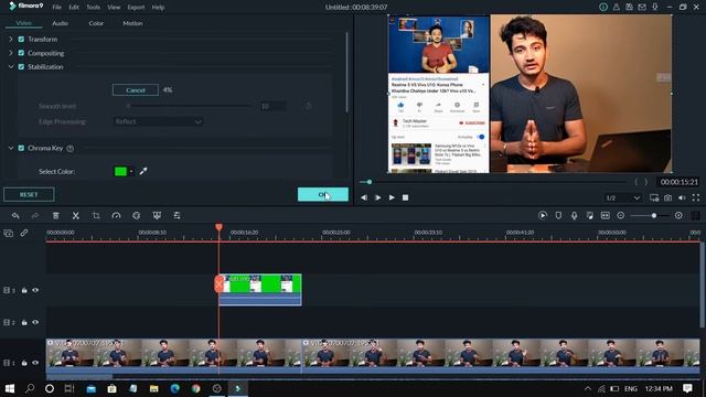 Filmora video editing tutorial for Youtube Video in Hindi - WONDERSHARE FILMORA TUTORIAL #1