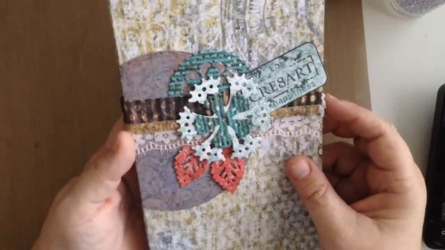Heartfelt Creations All Geared Up Notepad Holder